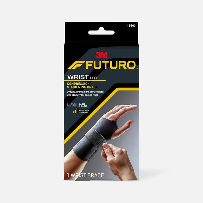 FUTURO Energizing Wrist Support, Left, L/XL, , large