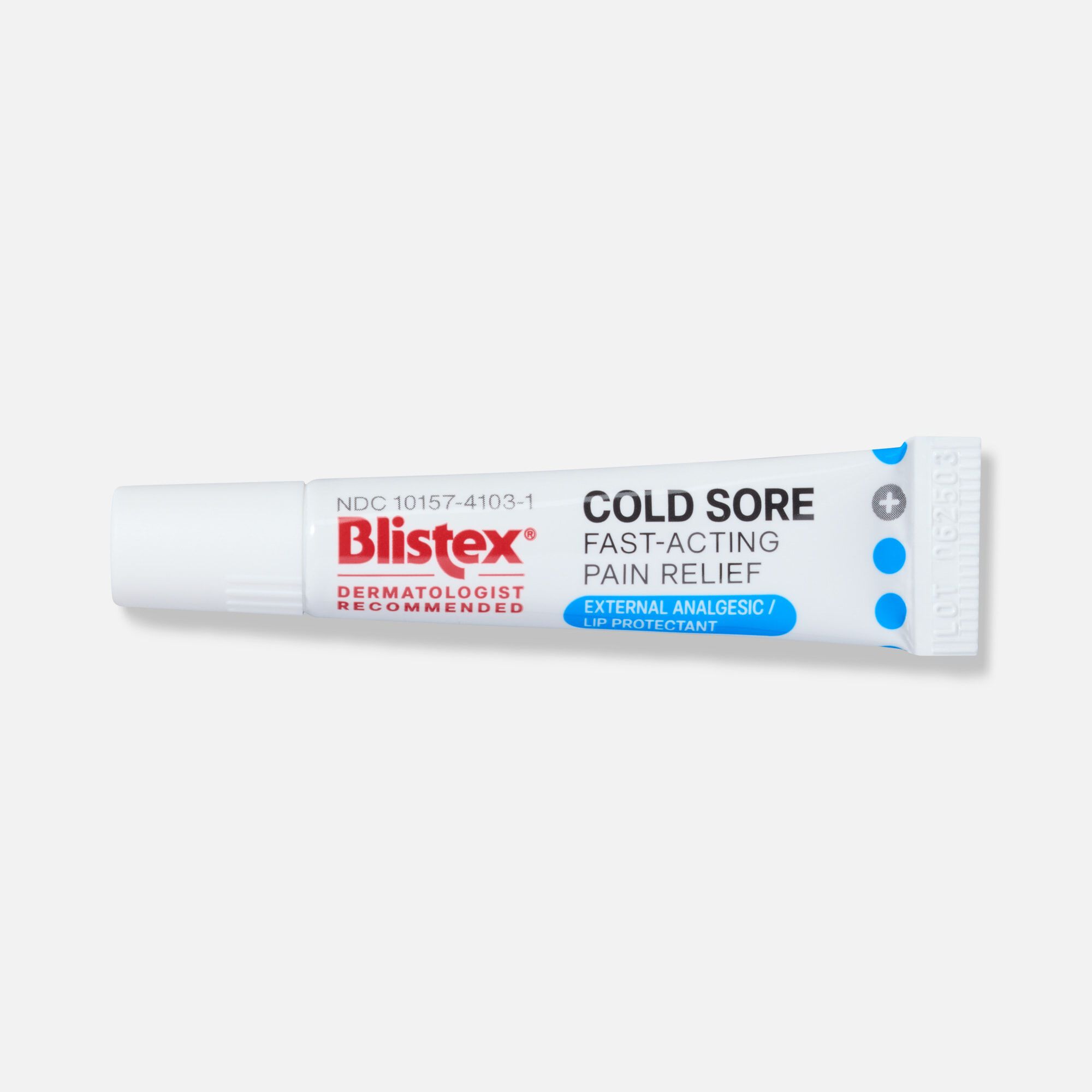 Blistex Cold Sore Fast-Acting Pain Relief, 0.15 oz., , large