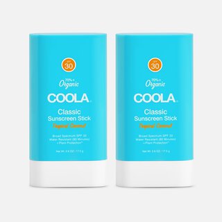 COOLA Classic Organic Sunscreen Face & Body Stick SPF 30 Tropical Coconut (2-Pack), , large