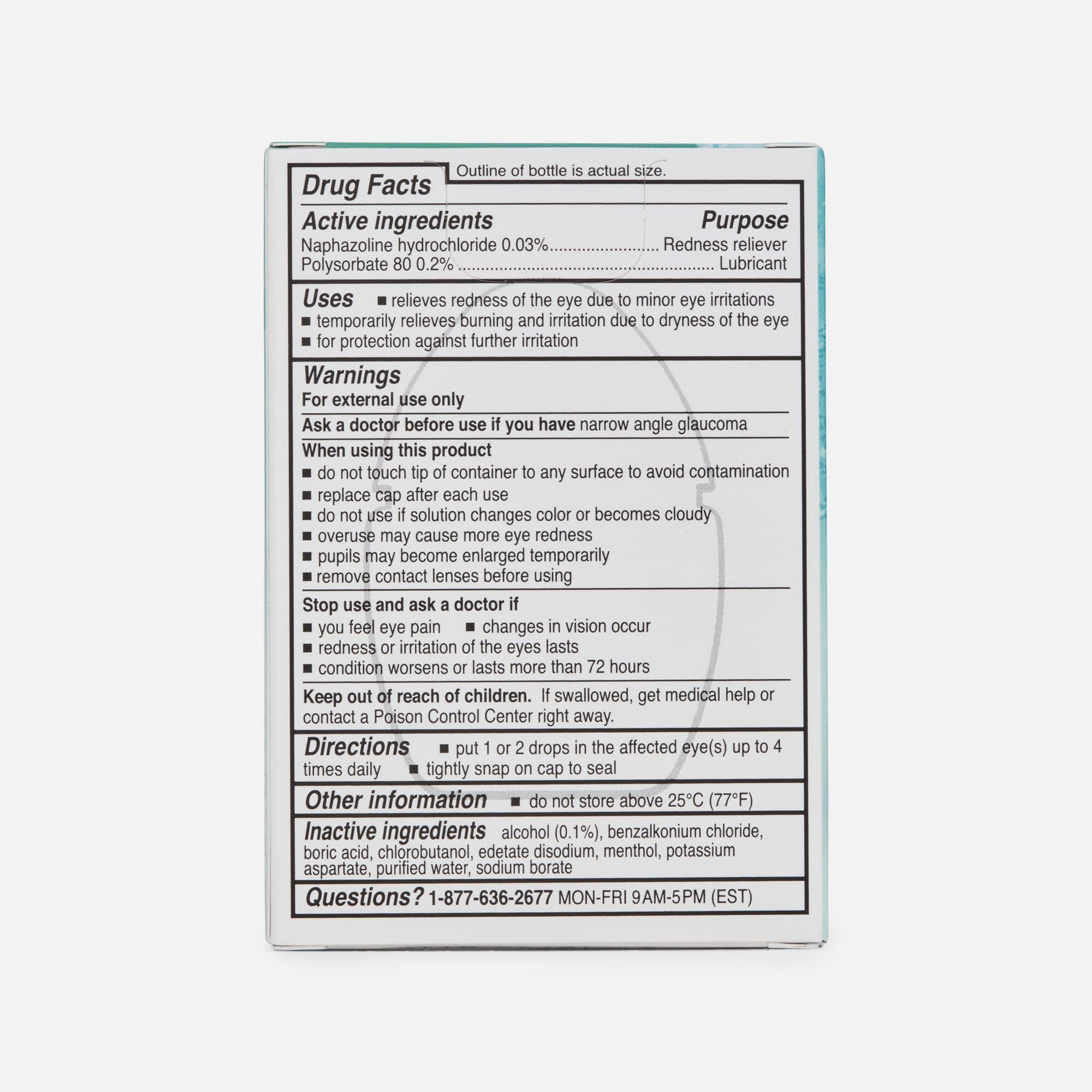 Rohto Cool Max Redness Relief Eye Drops, 13 mL, , large