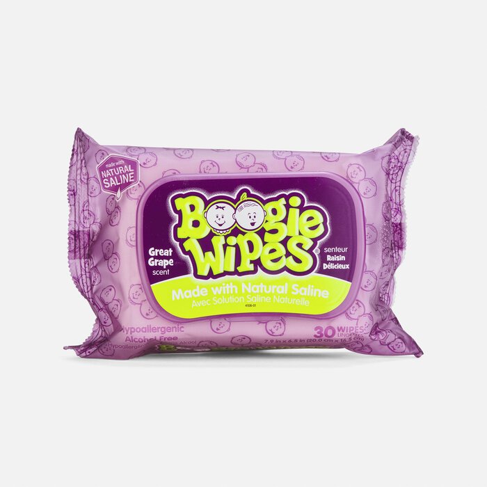 Boogie Wipes Saline Nose Wipes, , large