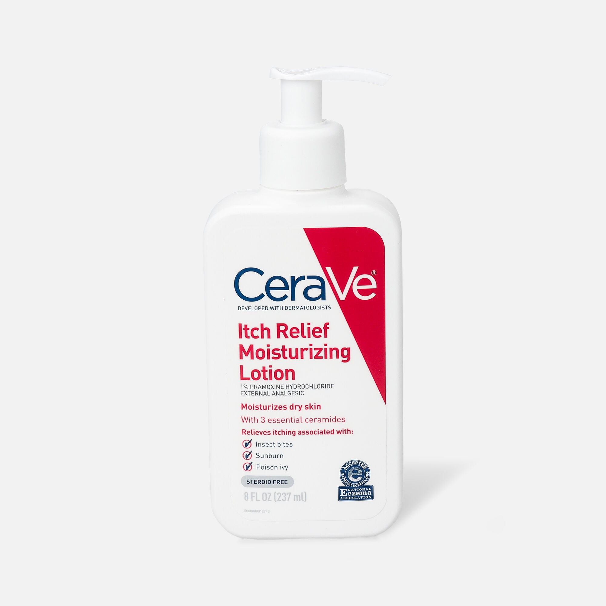 CeraVe Moisturizing Lotion for Itch Relief, 8 oz.