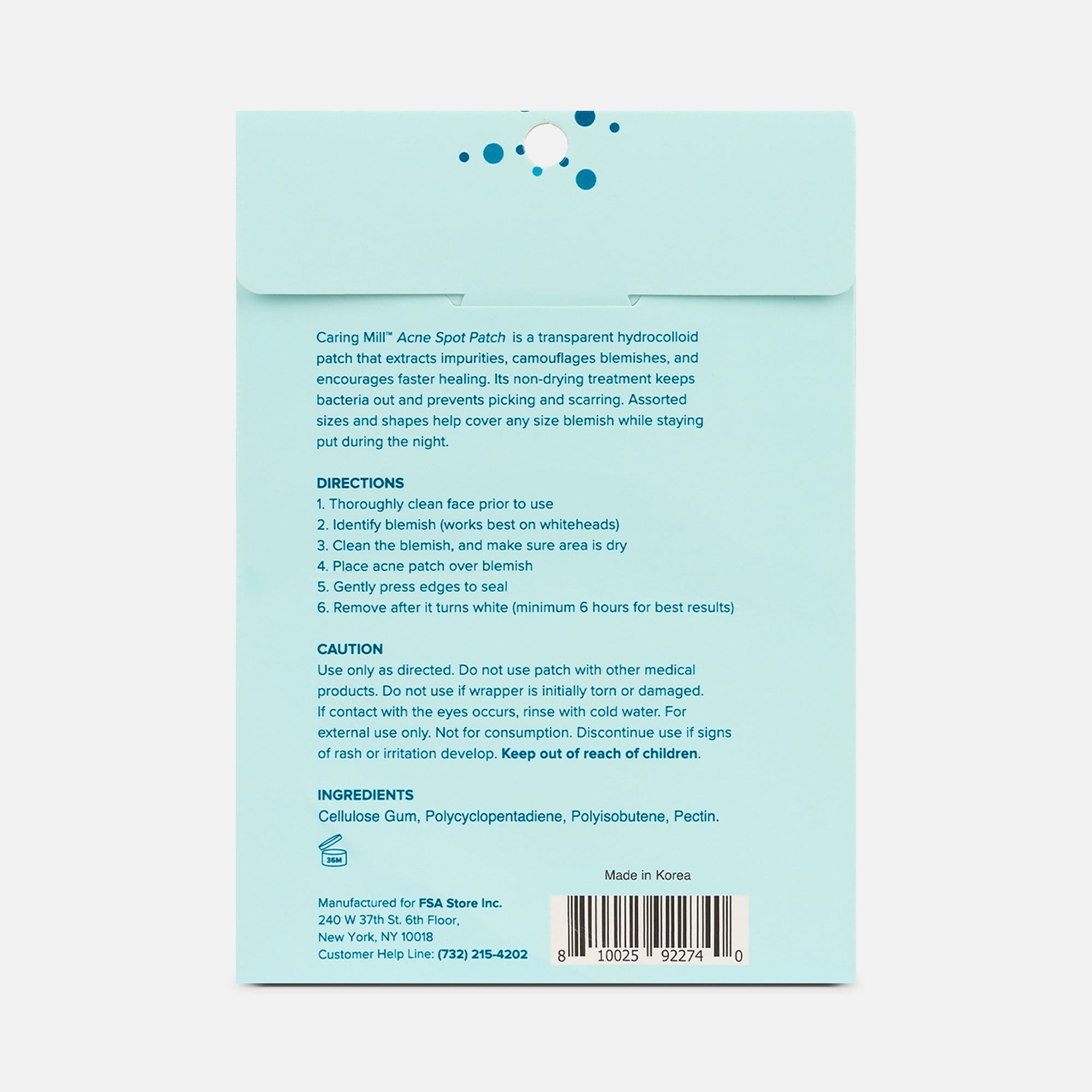 Caring Mill™ Acne Spot Patches, 72 ct., , large