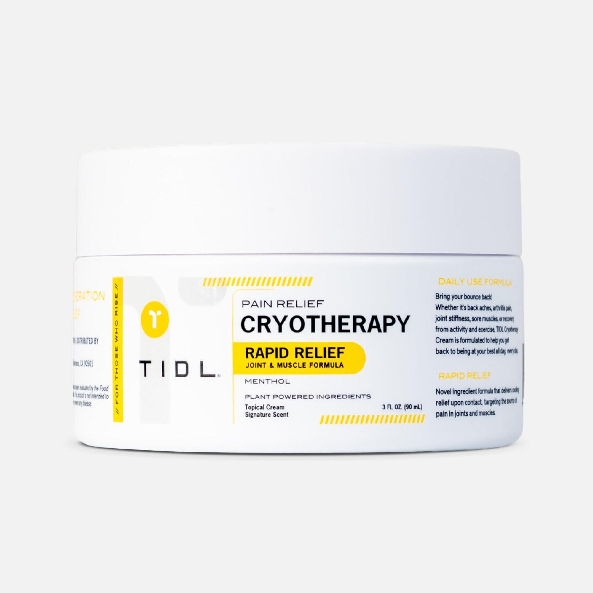 TIDL Sport Pain Relief Cryotherapy Topical Cream, 3 fl oz., , large