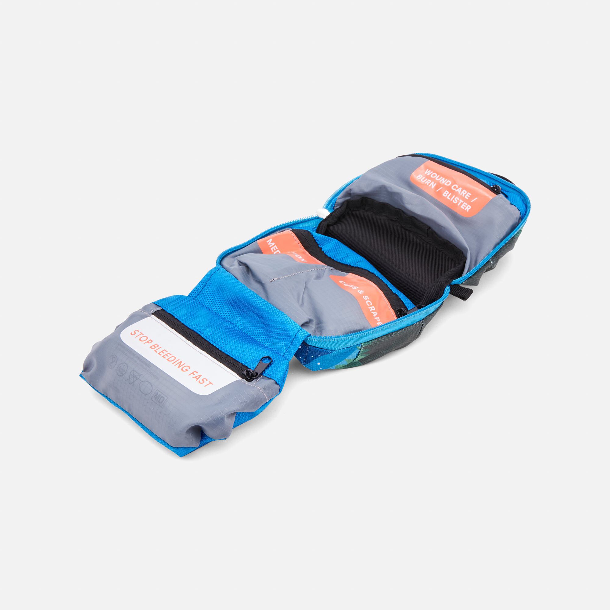 Adventure Medical Mountain Hiker First Aid Kit with Medical Guide, Forest, 67 pc., Forest, large