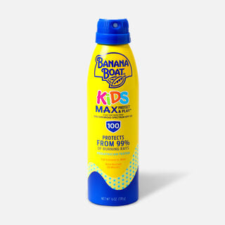 Banana Boat Kids MAX Protect and Play Continuous Spray Sunscreen, SPF 100, 6 fl oz., , large