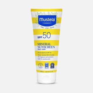 Mustela Mineral Sunscreen Lotion, SPF 50, 3.38 oz.
