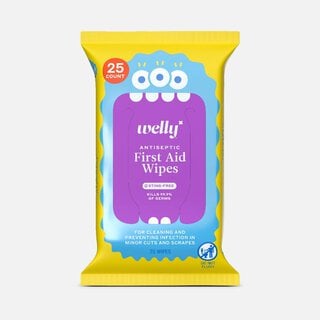 Welly® First Aid Antiseptic Wipes, 25 ct., , large
