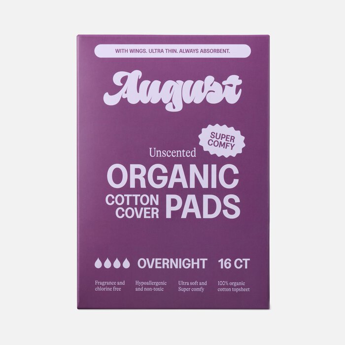 August Overnight Pads, 16 ct., , large