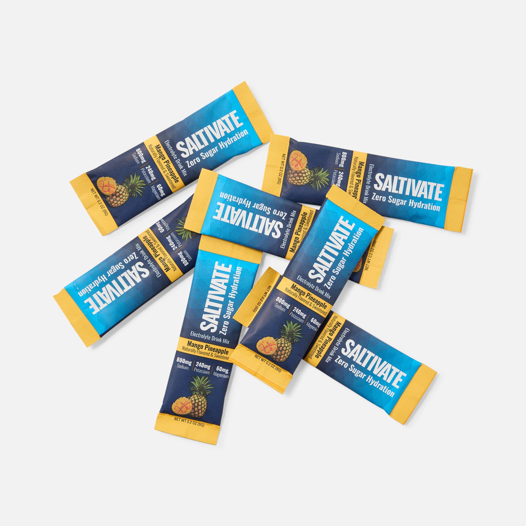 Saltivate® Electrolyte Drink Mix, Zero Sugar, 30 Stick Packs, , large