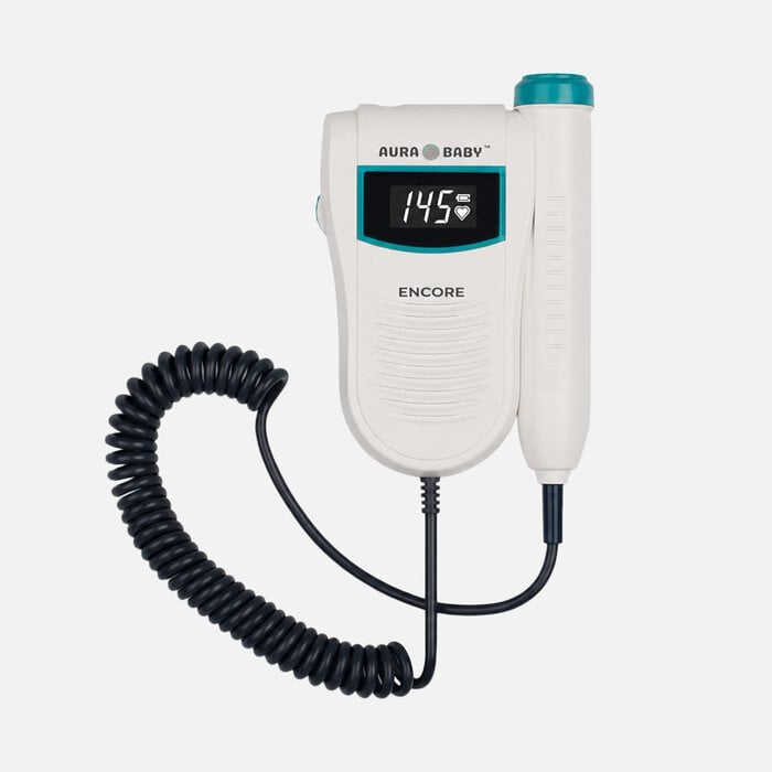 The Official Aura Baby® Encore Plus Fetal Doppler (Teal ), , large