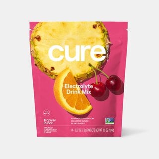 Cure Hydrating Electrolyte Drink Mix Pouches, 14 ct., , large