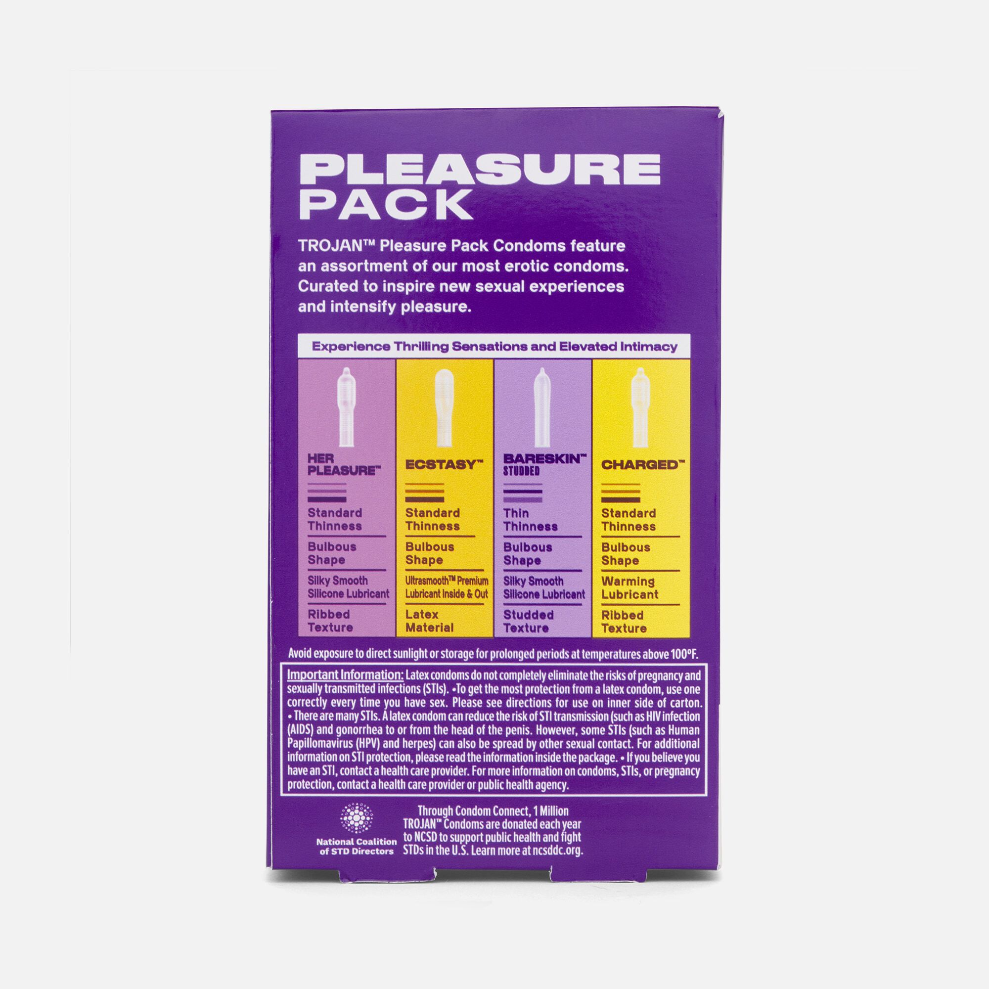 Trojan Extended Pleasure Condoms, 12 ct., , large