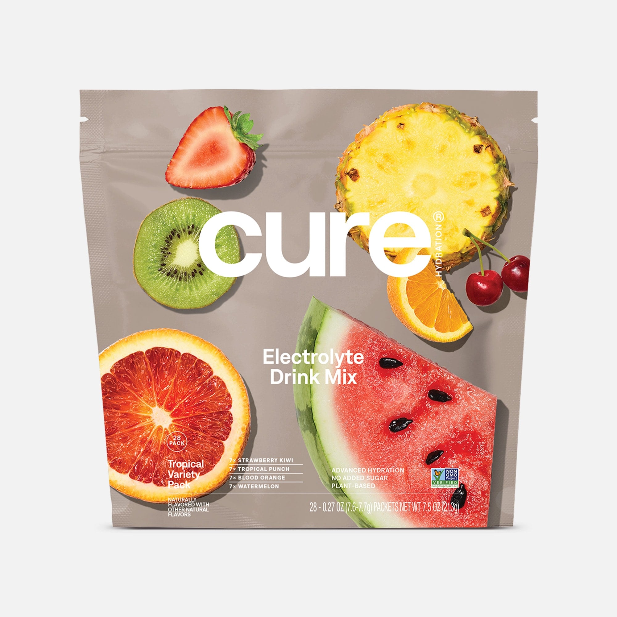 Cure Hydrating Electrolyte Drink Mix Pouches, Original Variety Pack, 28 ct.