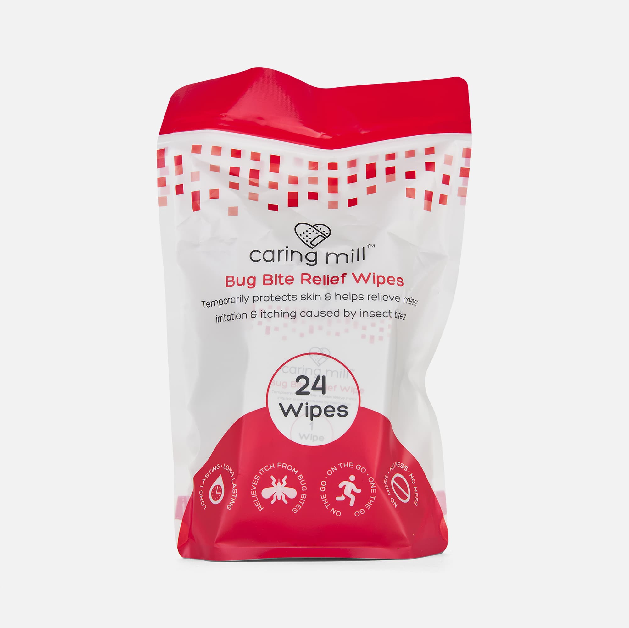 Caring Mill™ Bug Bite Relief Wipes, 24 ct.