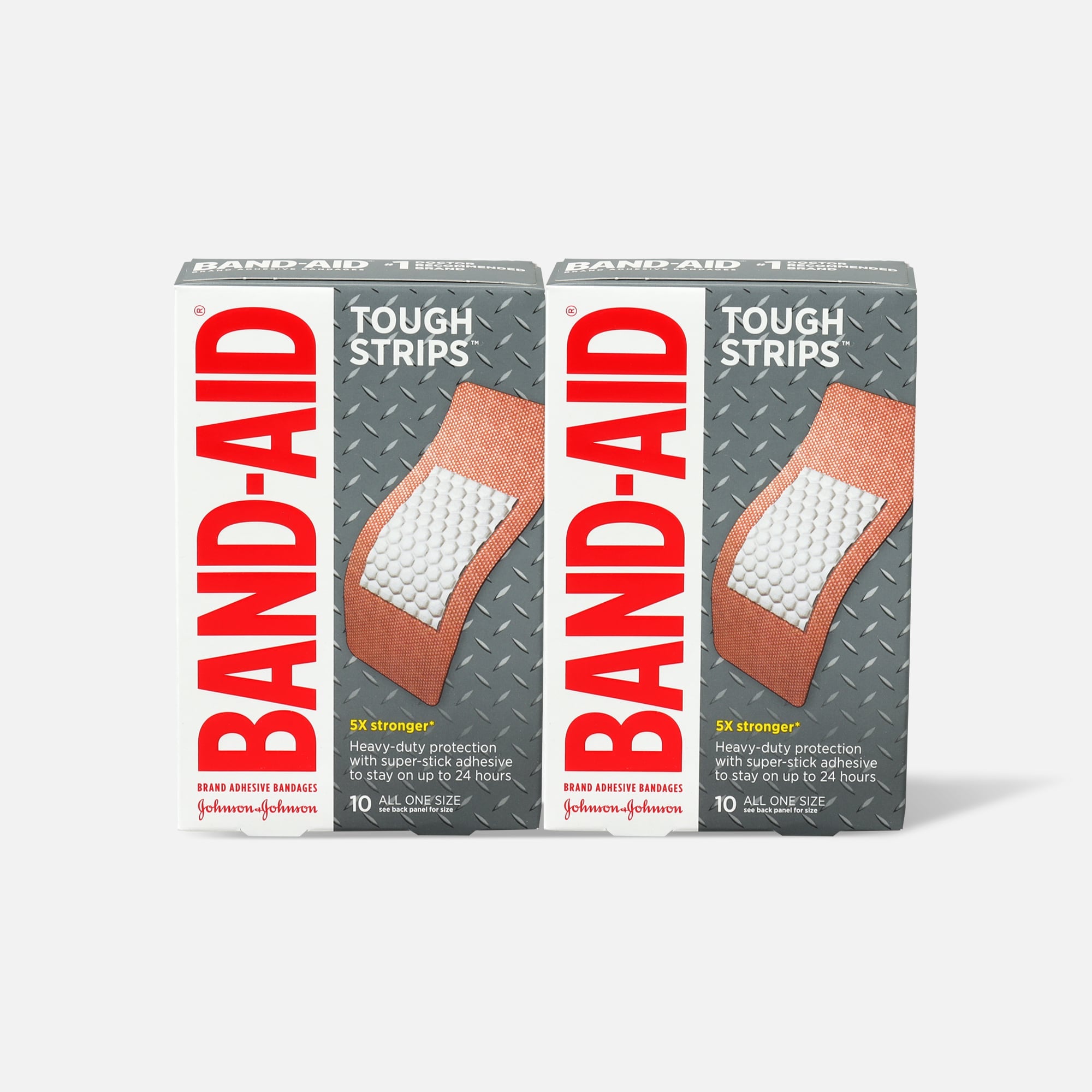 BAND-AID® Tough-Strips, Extra Large, 10 ct. (2-Pack), , large