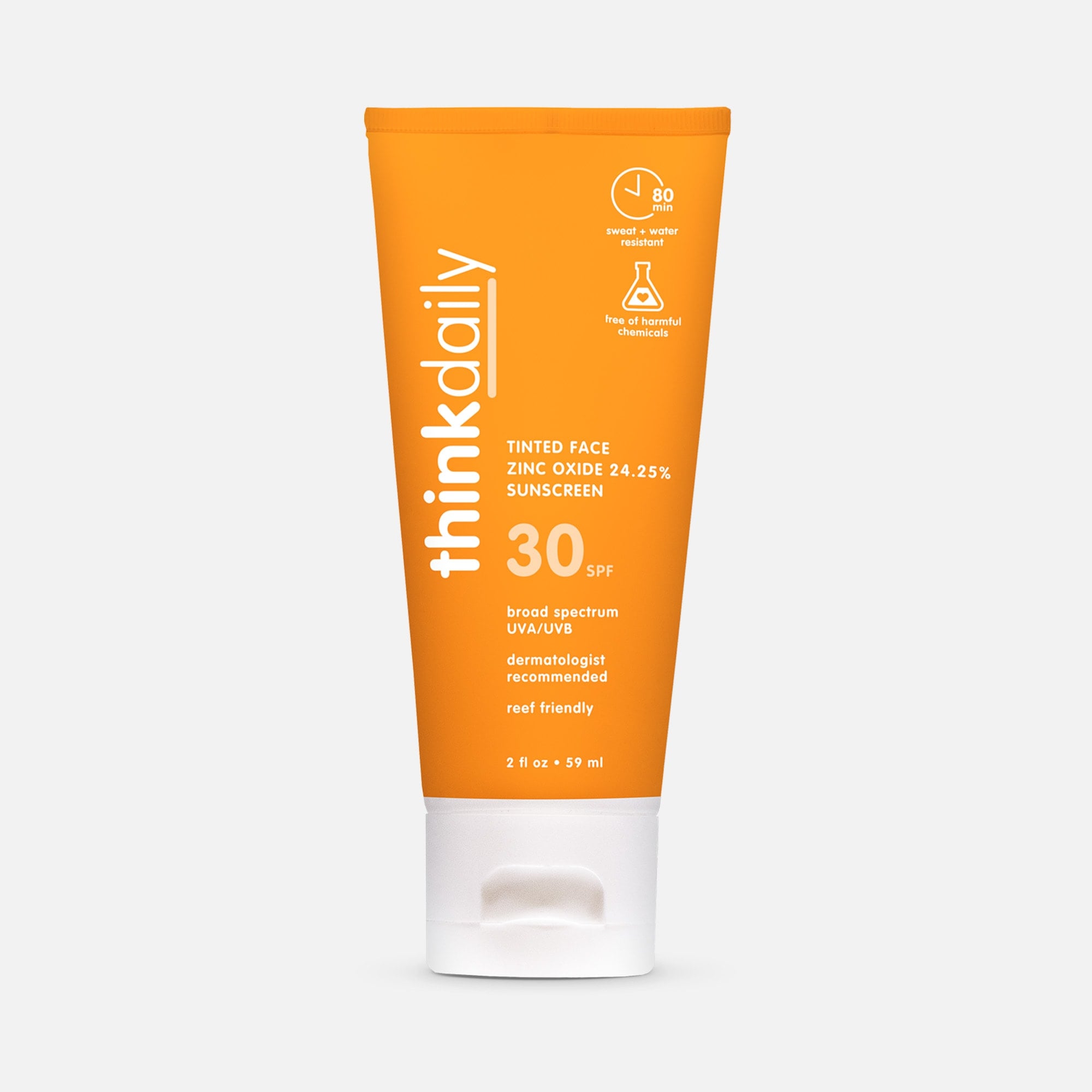 thinkdaily SPF 30 Everyday Face Sunscreen, 2 fl oz., , large