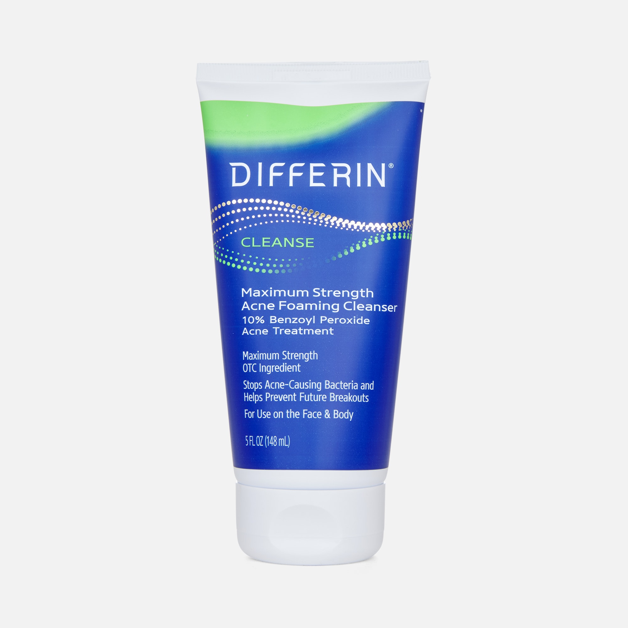 Differin Maximum Strength Acne Foaming Cleanser,  5 oz., , large