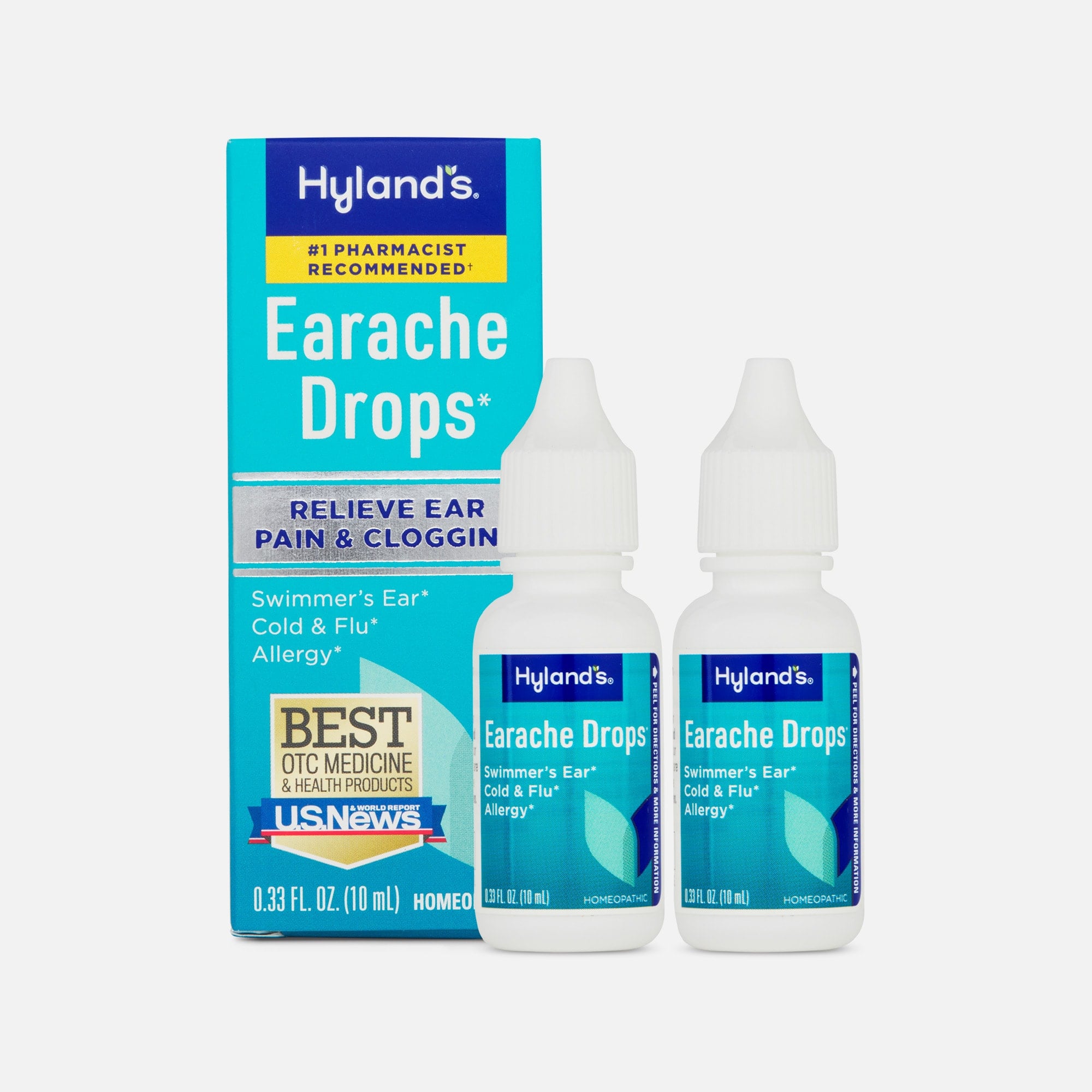 Hyland’s Earache Drops, 0.33 fl oz. (2-Pack), , large