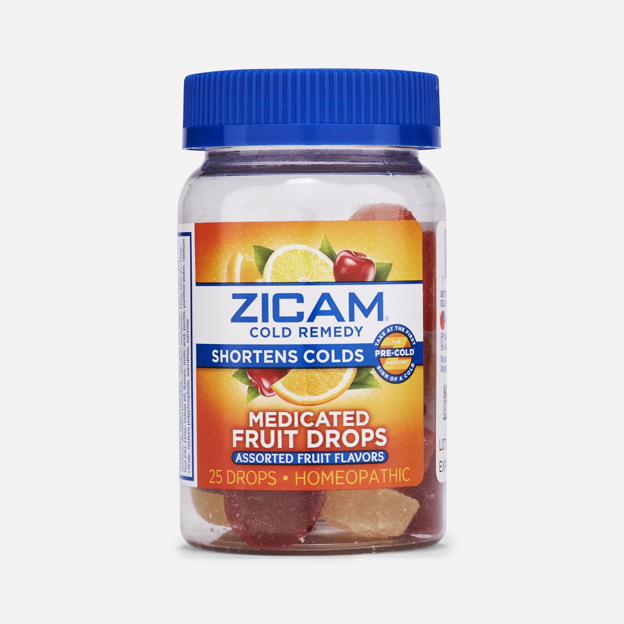 Zicam Cold Remedy Medicated Fruit Drops, 25 ct., , large