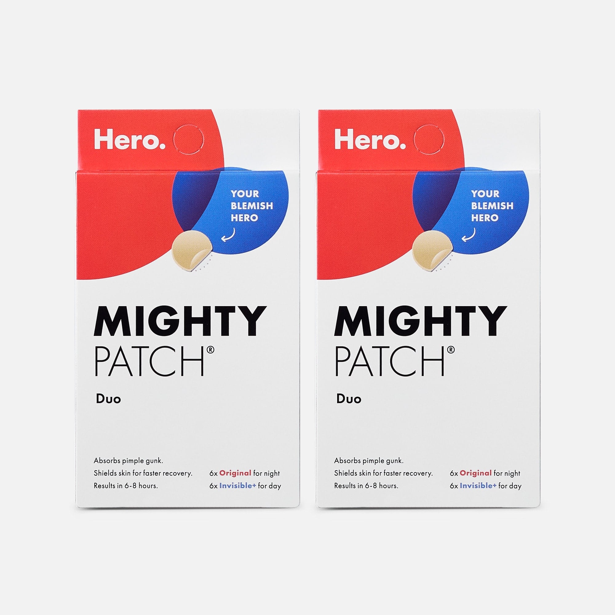 Mighty Patch Duo Original + Invisible, 12 ct. (2-Pack), , large