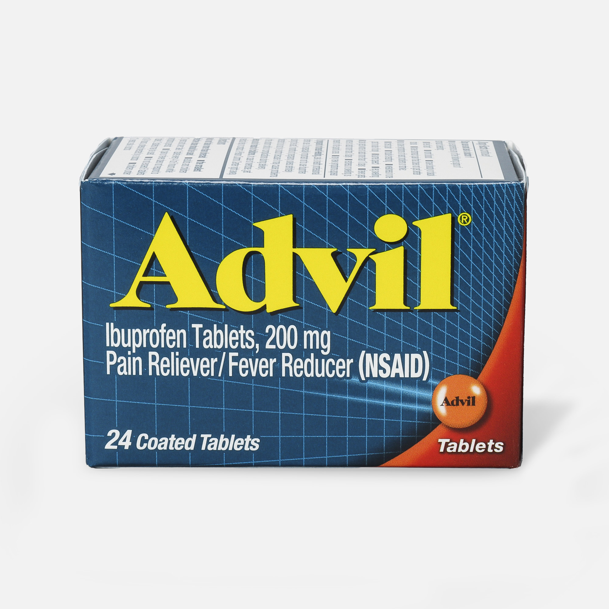 Advil Pain Reliever and Fever Reducer Coated Tablets, 200 mg, , large