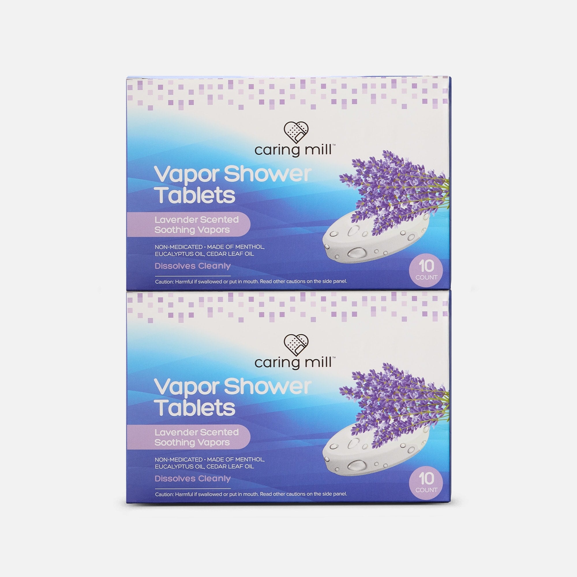 Caring Mill™ Vapor Shower Tablets Lavender, 10 ct. (2-Pack), , large
