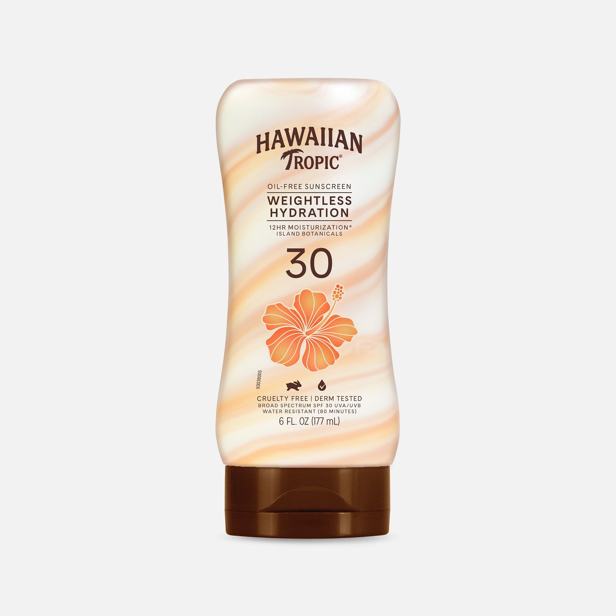 Hawaiian Tropic Silk Hydration Weightless Lotion Sunscreen, 6 oz., , large