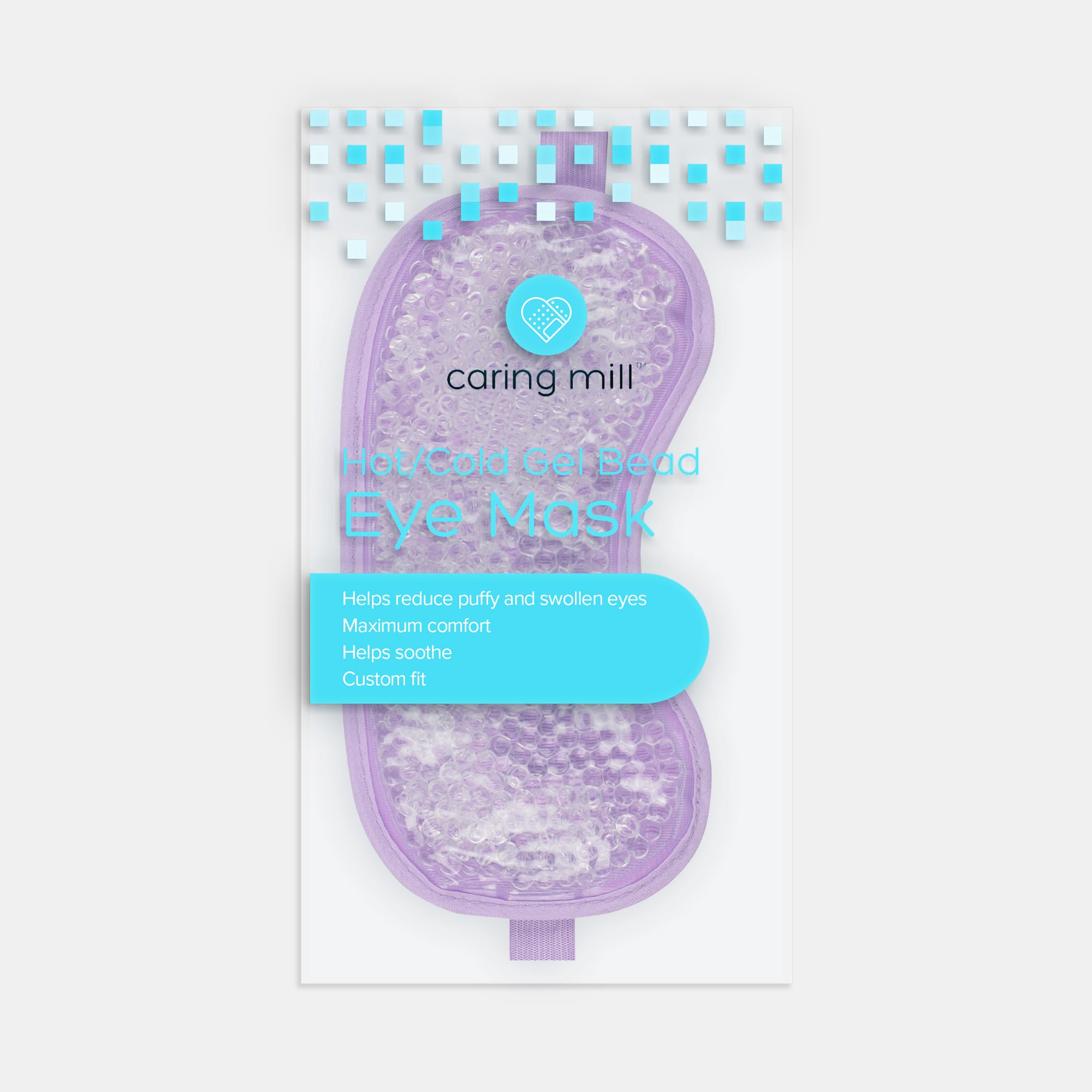 Caring Mill™ Hot/Cold Gel Bead Eye Mask, , large