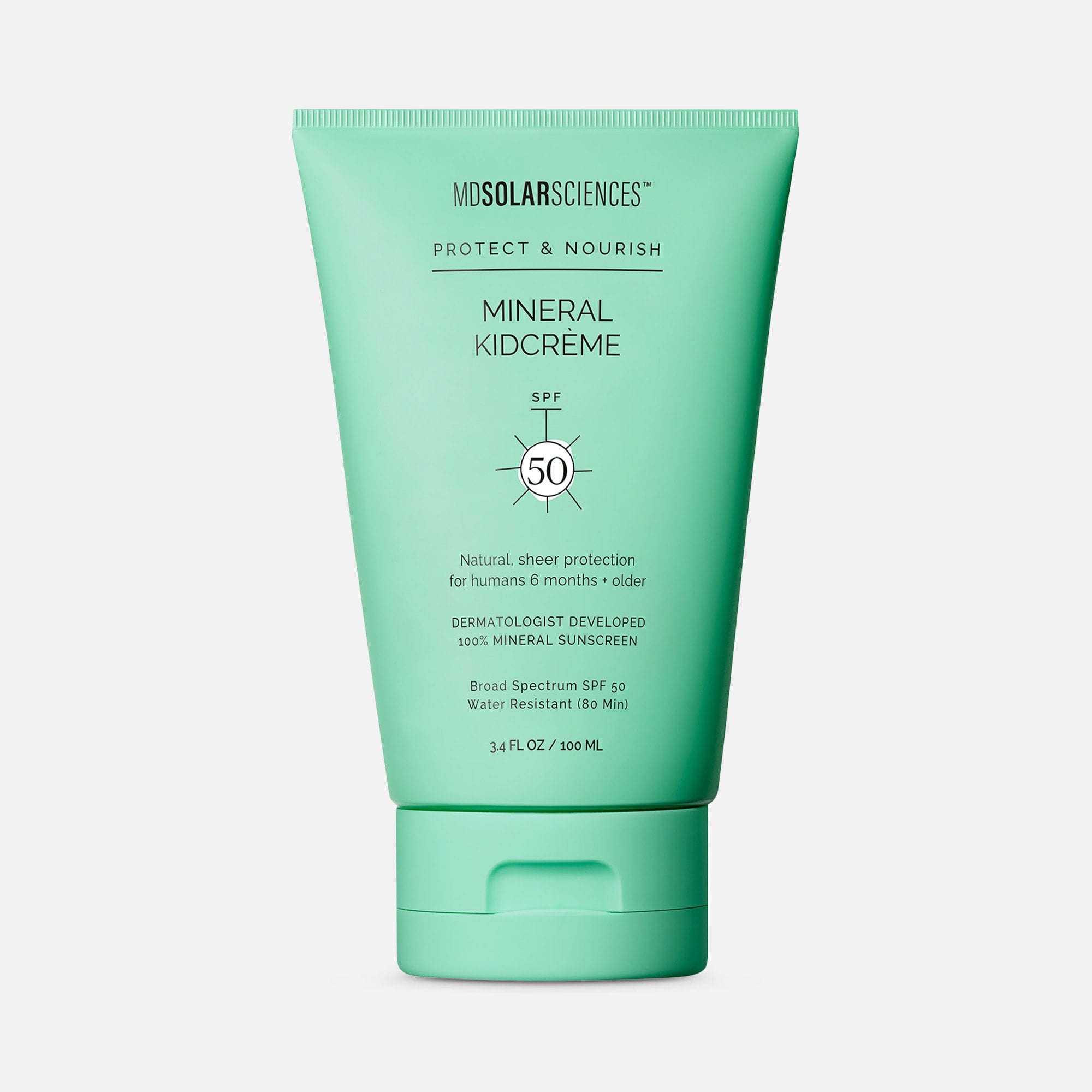 MDSolarSciences KidCrème Mineral Sunscreen SPF 50, 3.4 oz., , large