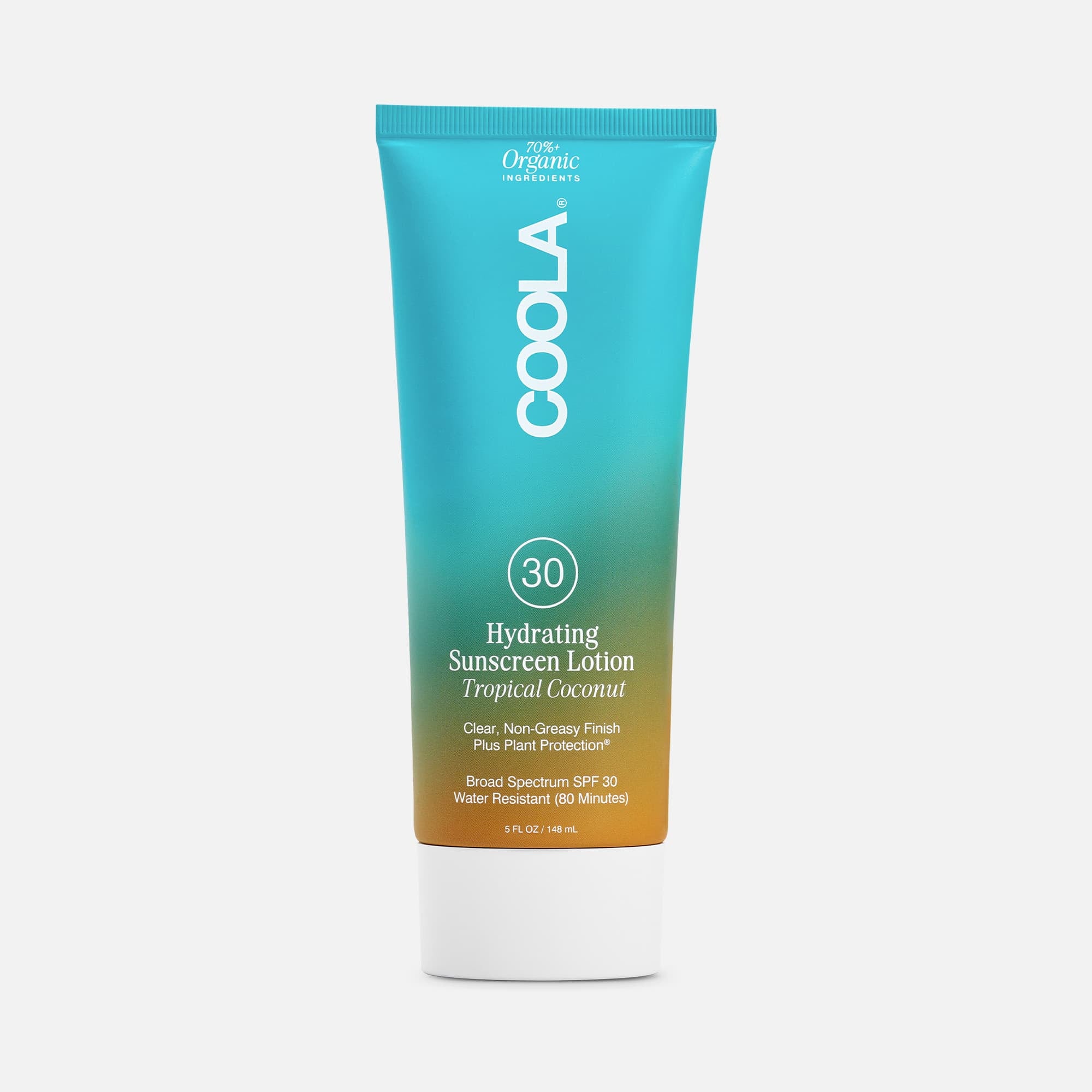 COOLA Classic Body Organic Sunscreen Lotion SPF 30 Tropical Coconut, 5 oz., , large