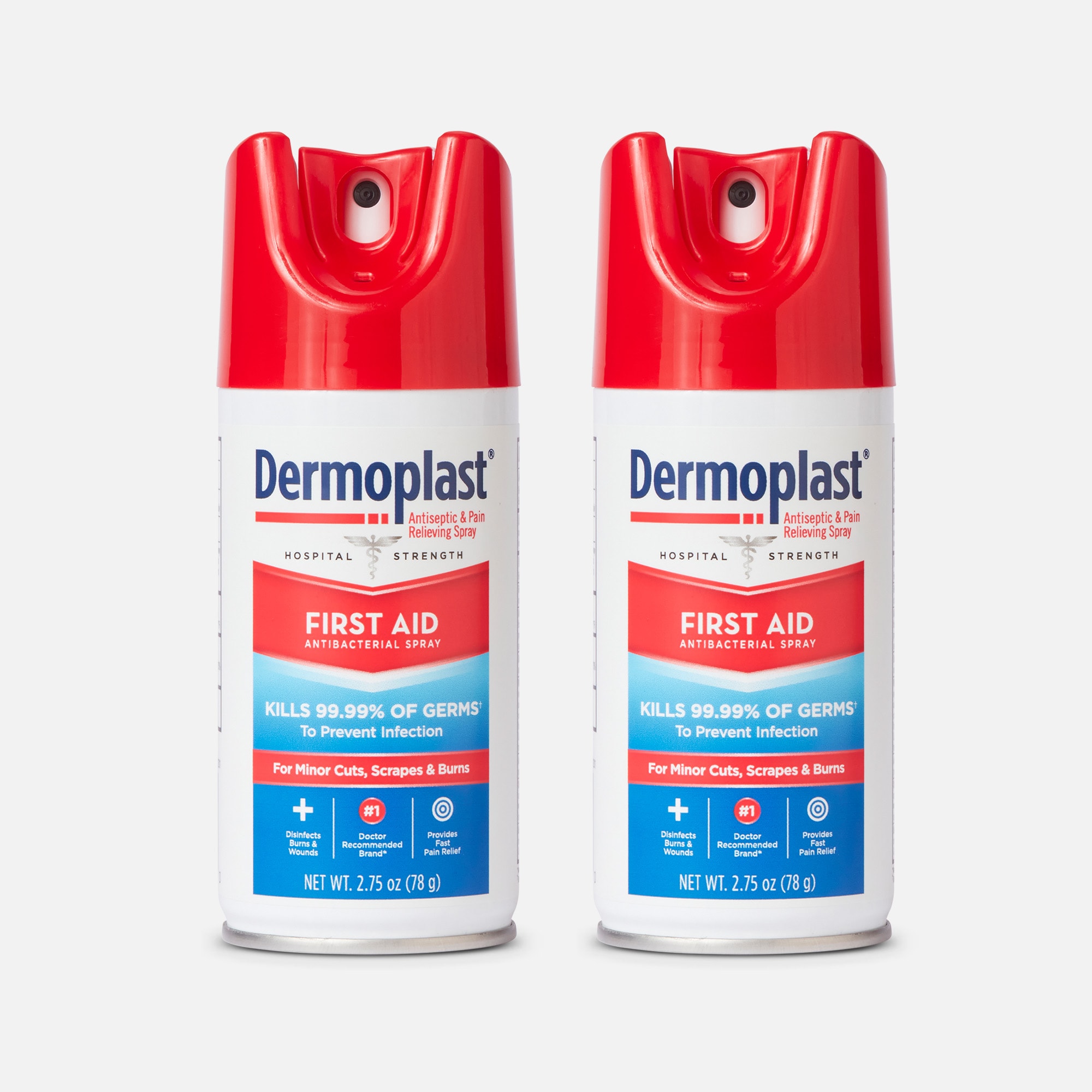 Dermoplast First Aid Spray, 2.75 oz. (2-Pack), , large