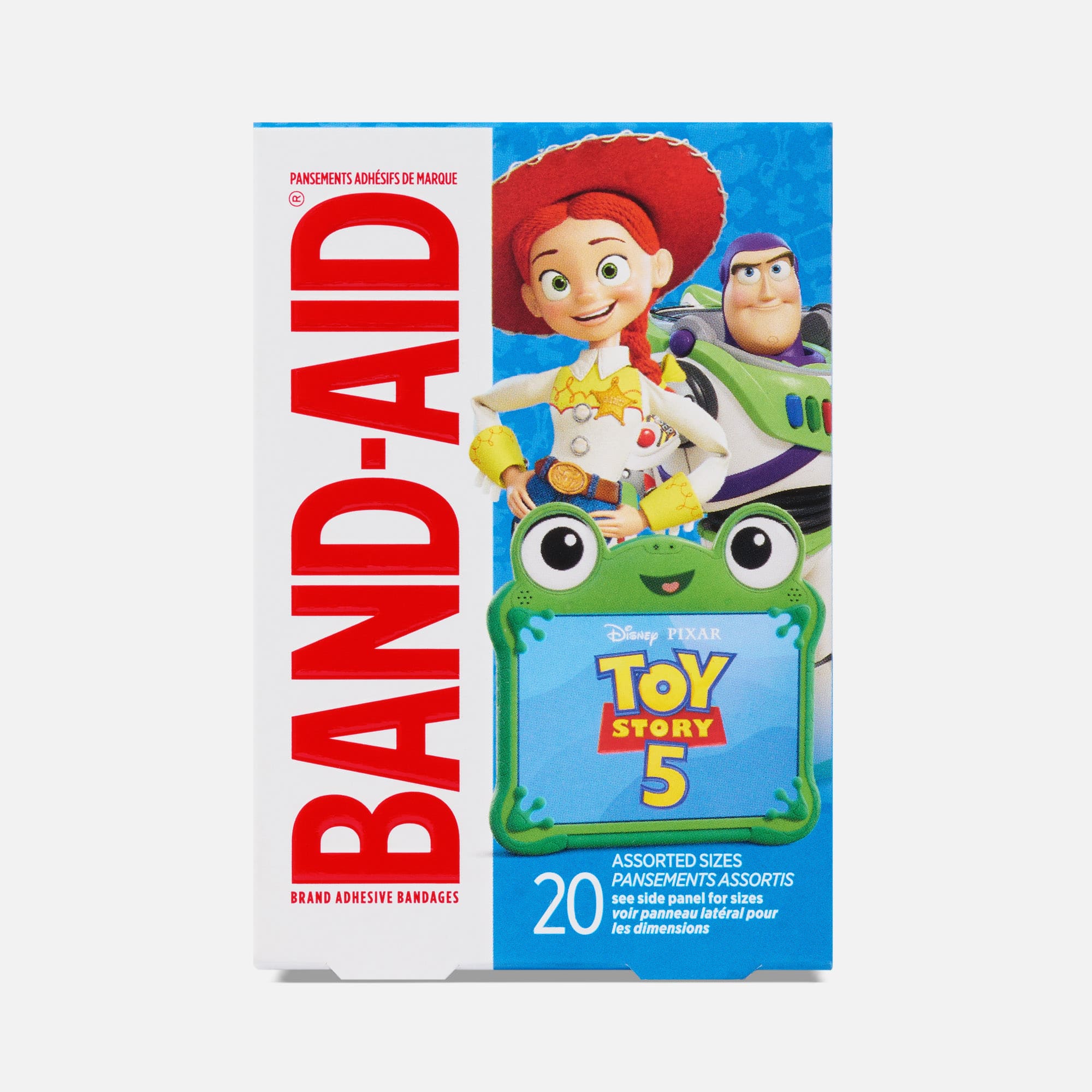 BAND-AID® Toy Story 5, Adhesive Bandages, Assorted Sizes, 20 ct.