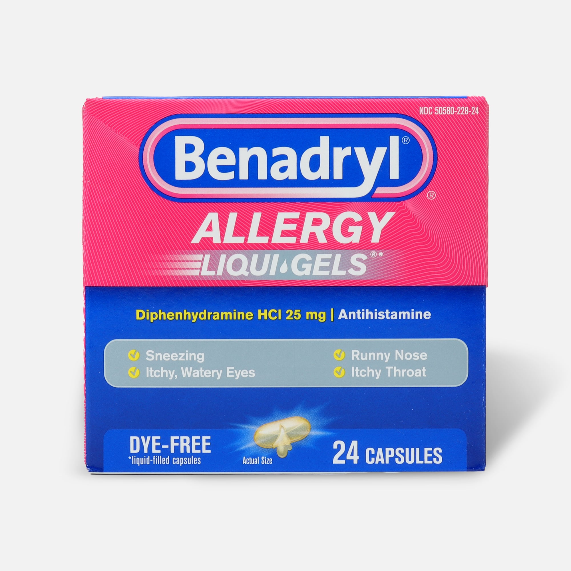 Benadryl Allergy Relief Liqui-Gels, , large