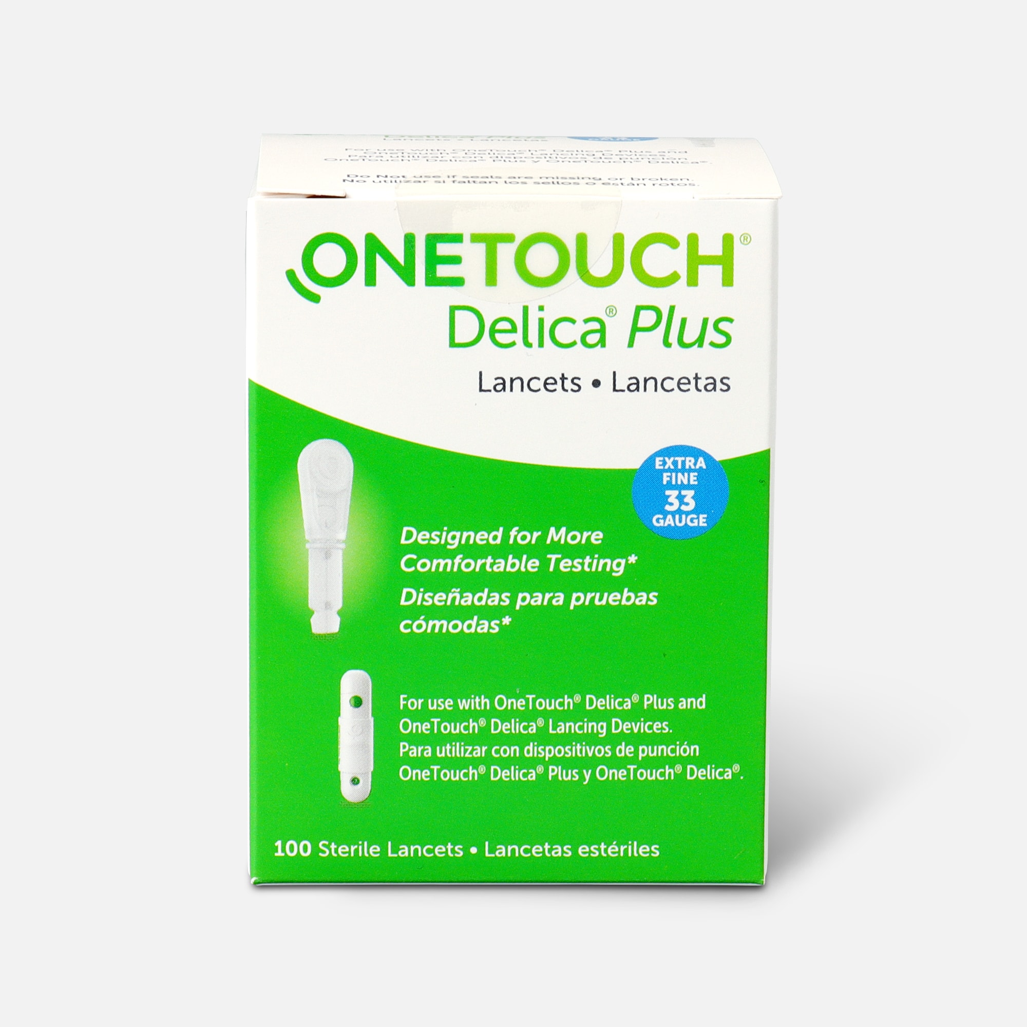 OneTouch Delica Plus Lancet 33g, 100 ct., , large