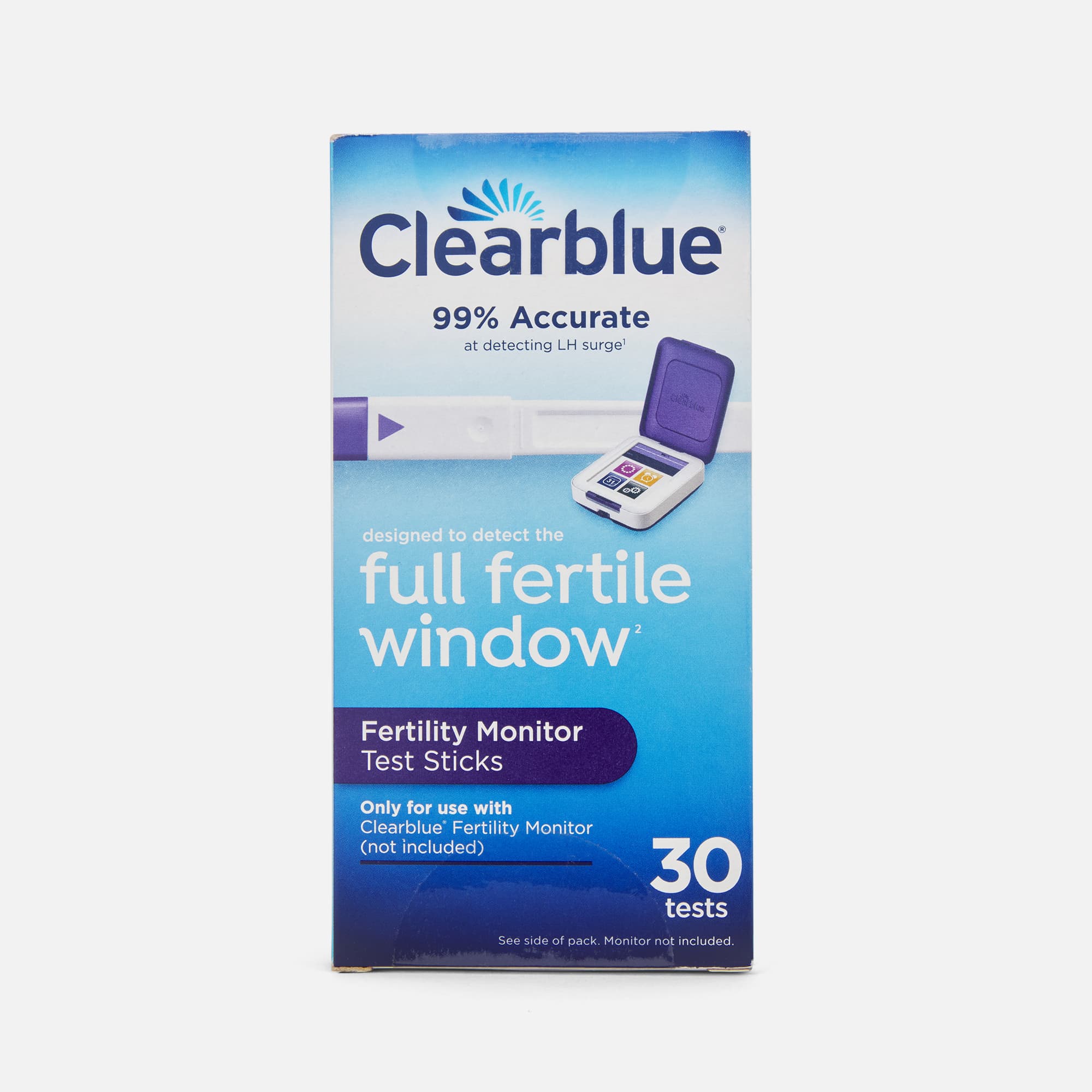 Clearblue Fertility Monitor Test Strips, 30 ct., , large