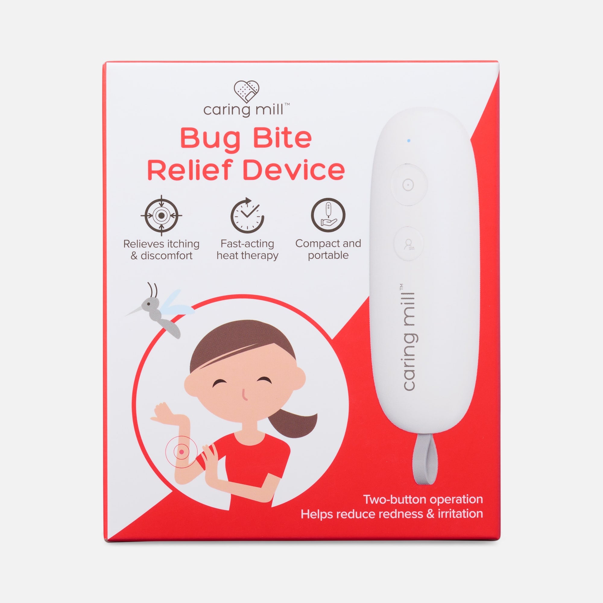 Caring Mill™ Bug Bite Relief Device, , large