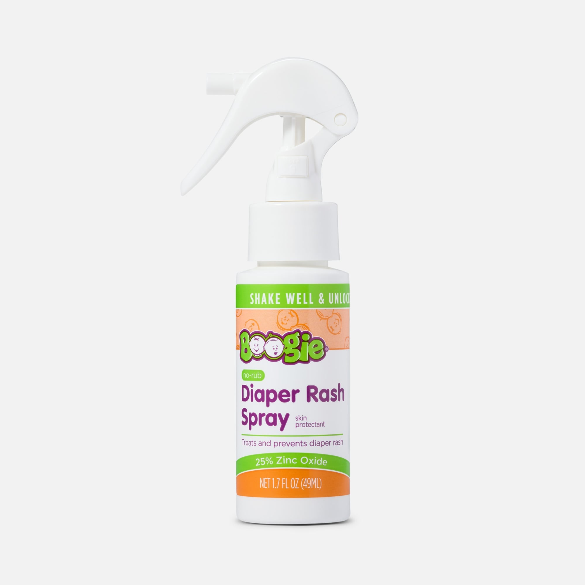 Boogie Bottoms No-Rub Diaper Rash Pump Spray, 1.7 oz., , large
