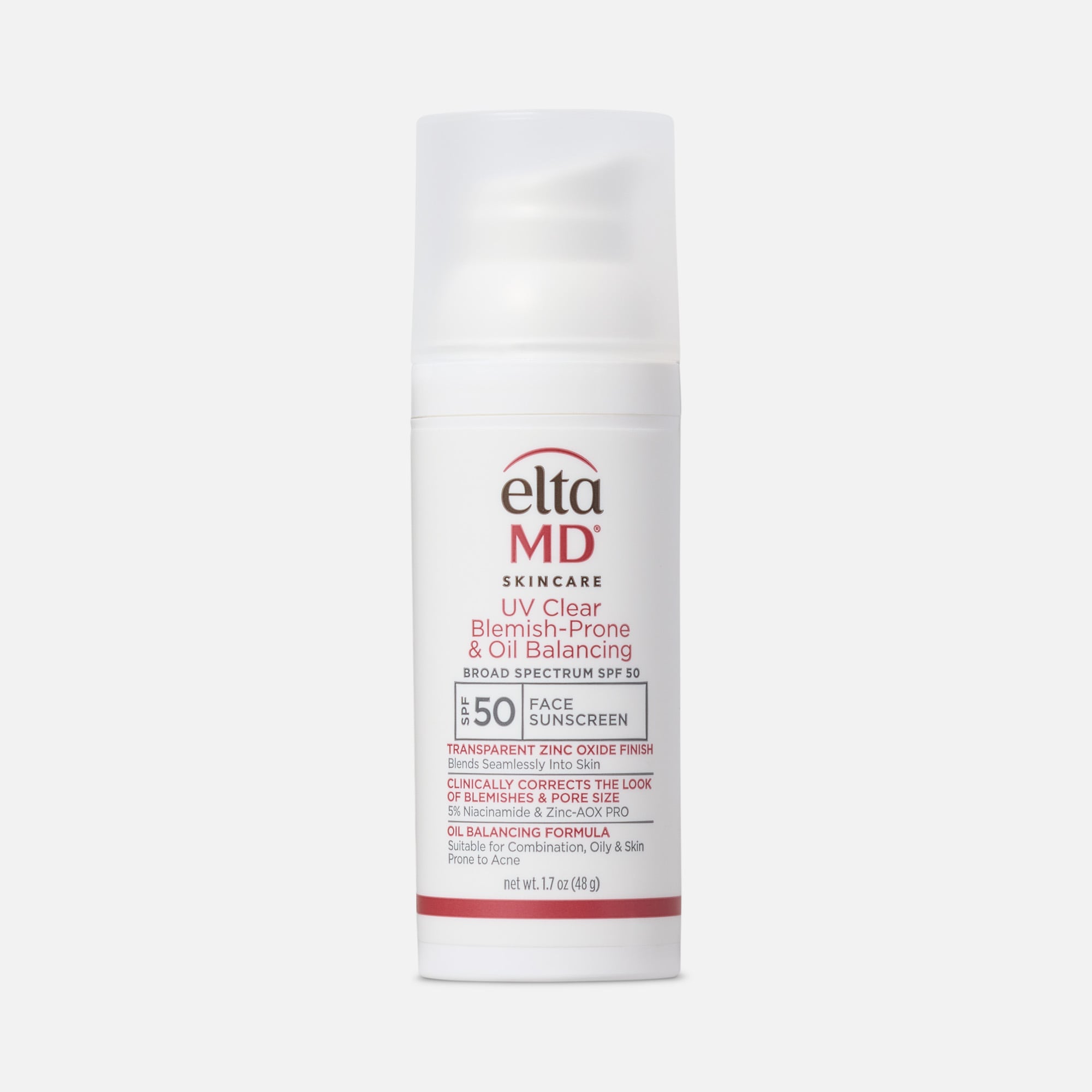 EltaMD UV Clear Blemish-Prone & Oil Balancing, SPF 50, 1.7 oz., , large