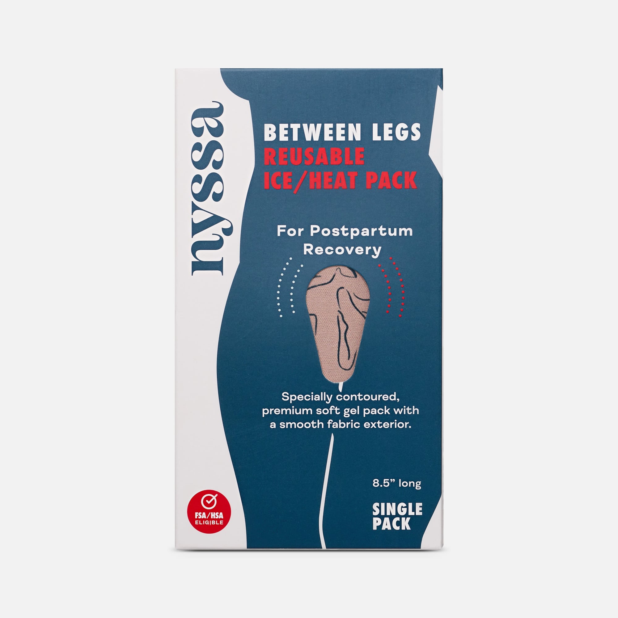 Nyssa Between Legs Reusable Perineal Ice/Heat Pack, , large