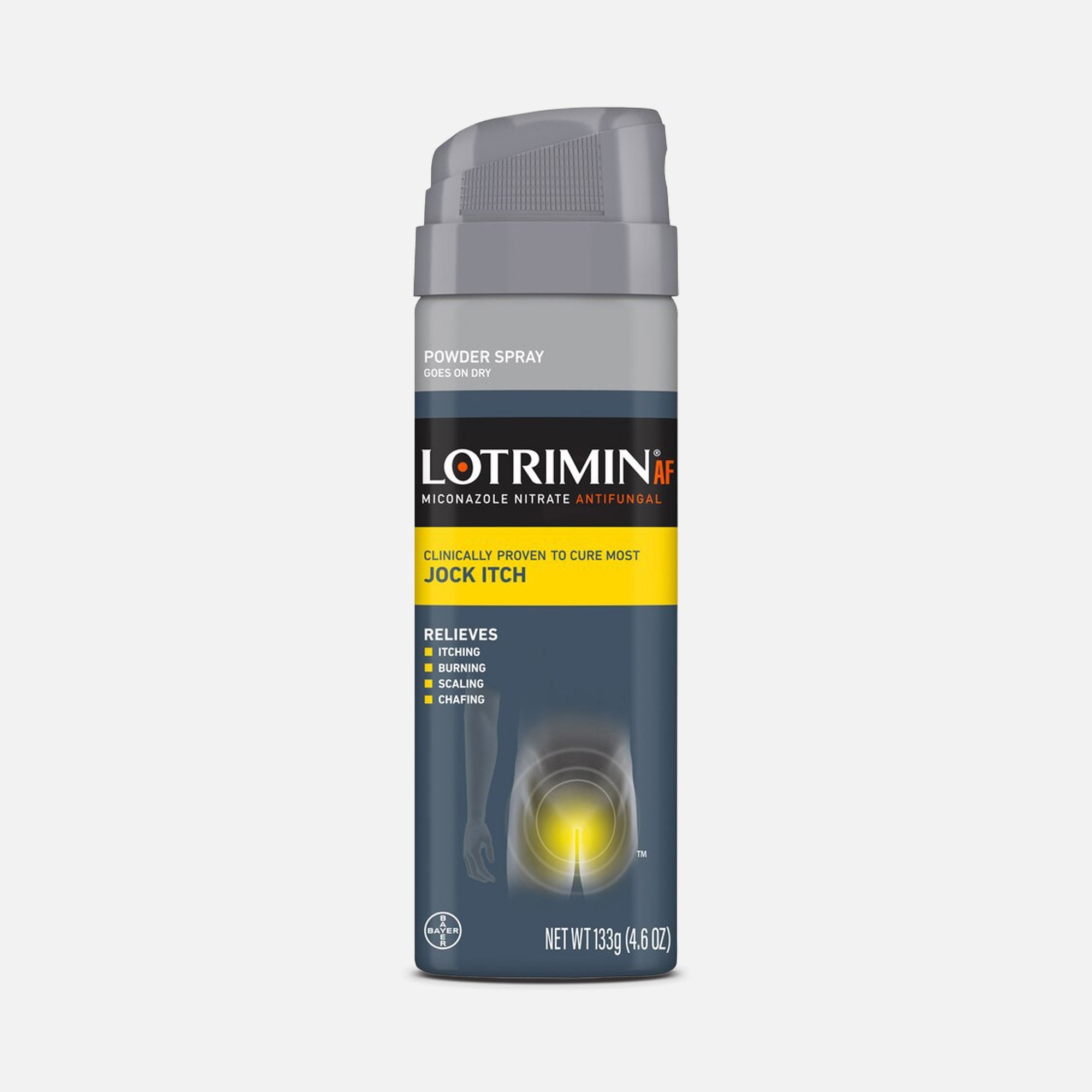 Lotrimin AF Jock Itch Powder Spray, 4.6 oz.