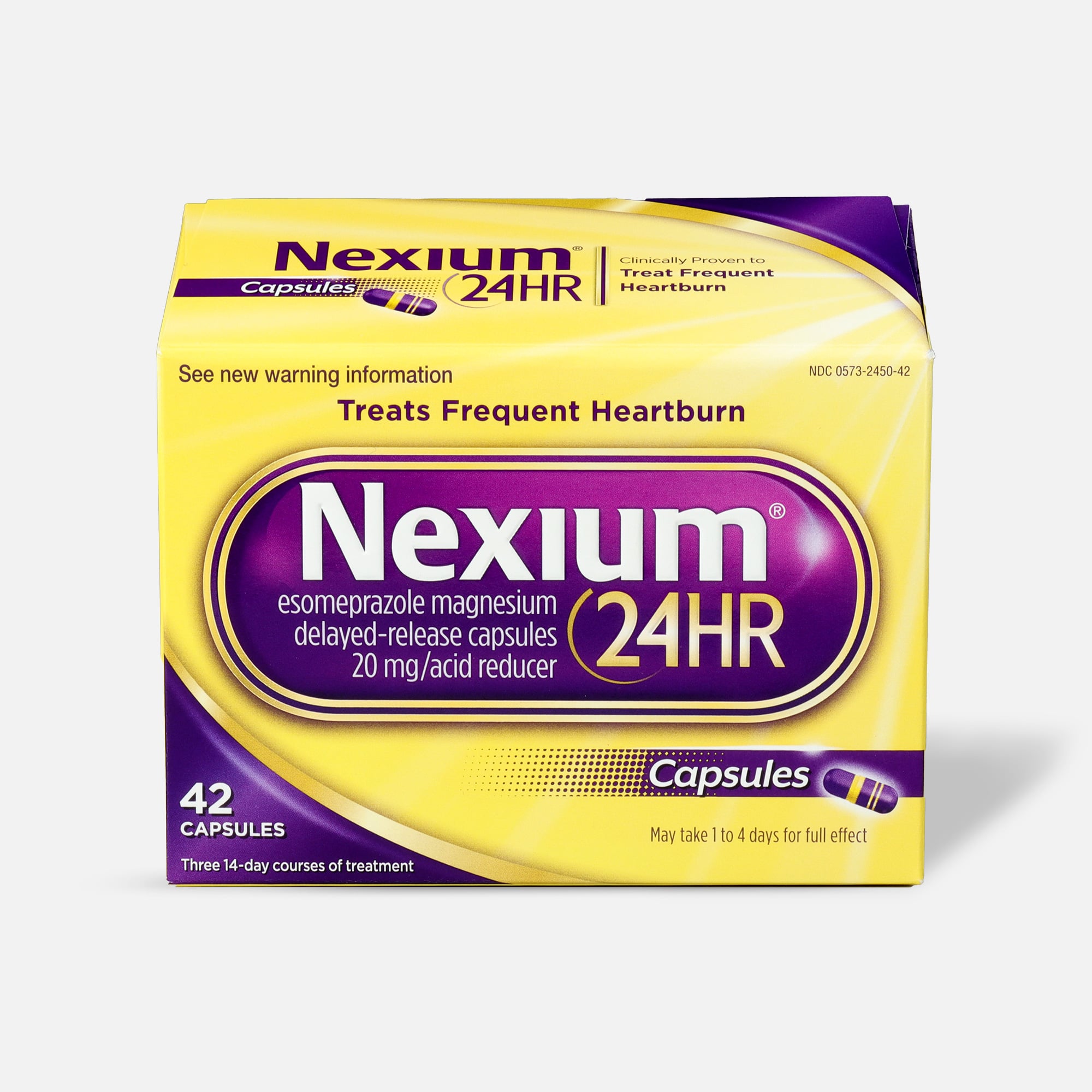 Nexium 24HR Capsules, 42 ct., , large