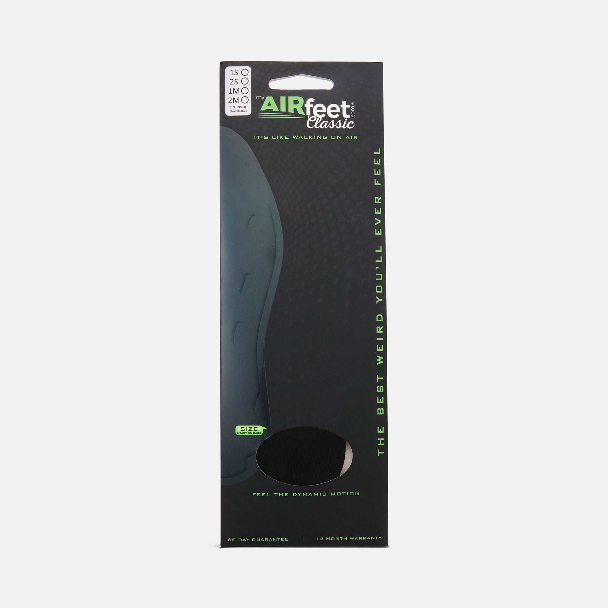 AirFeet CLASSIC Insoles, Black, , large