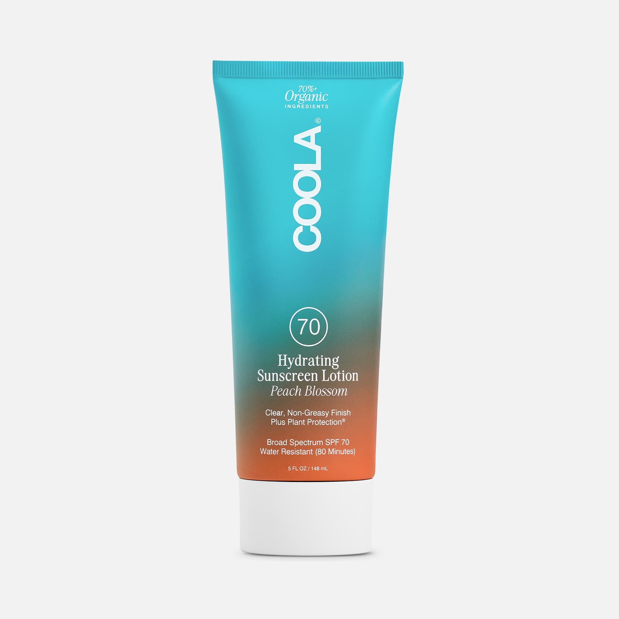 COOLA Classic Body Organic Sunscreen Lotion SPF 70 Peach Blossom, 5 oz., , large