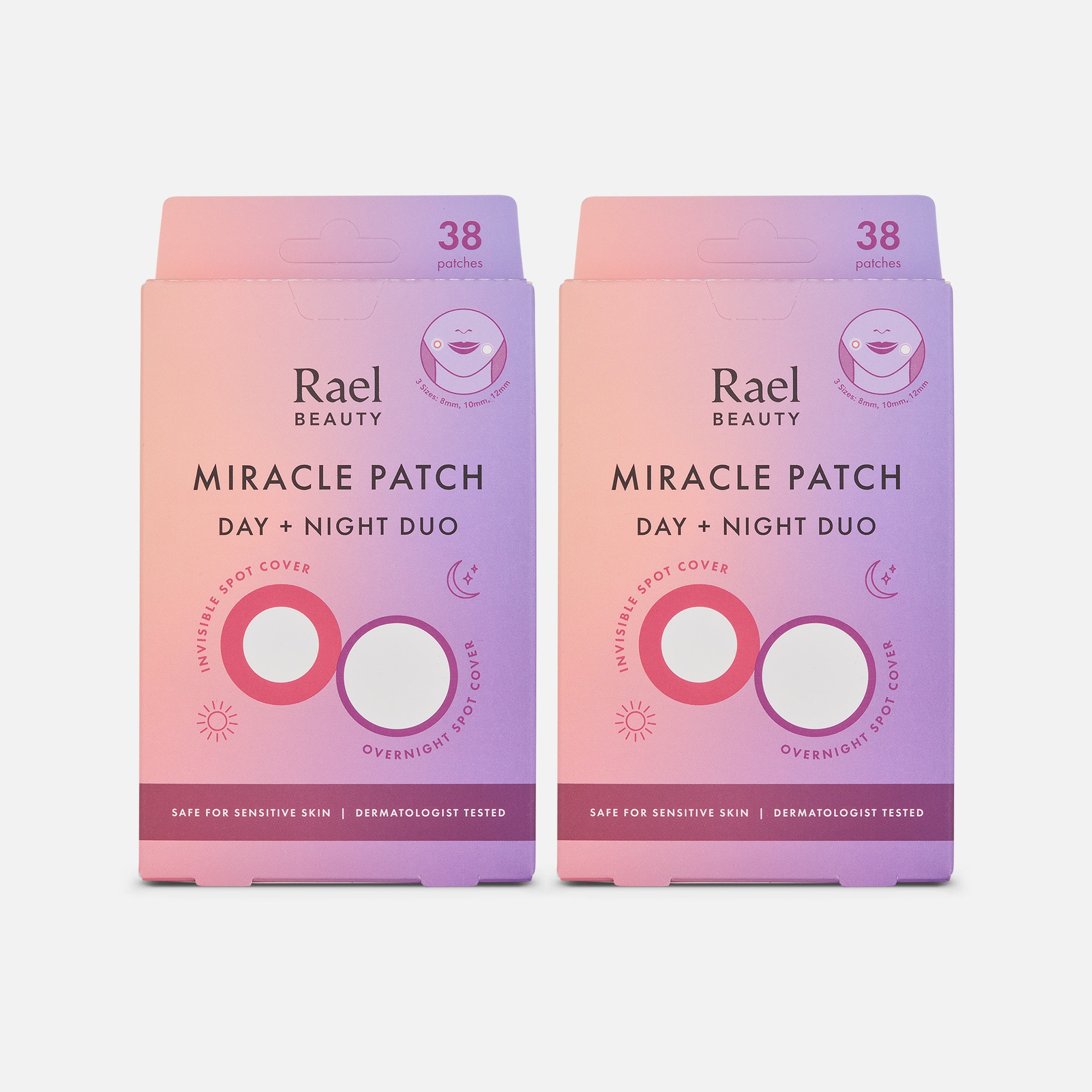 Rael Miracle Patch Day and Night Duo, 38 ct. (2-Pack), , large