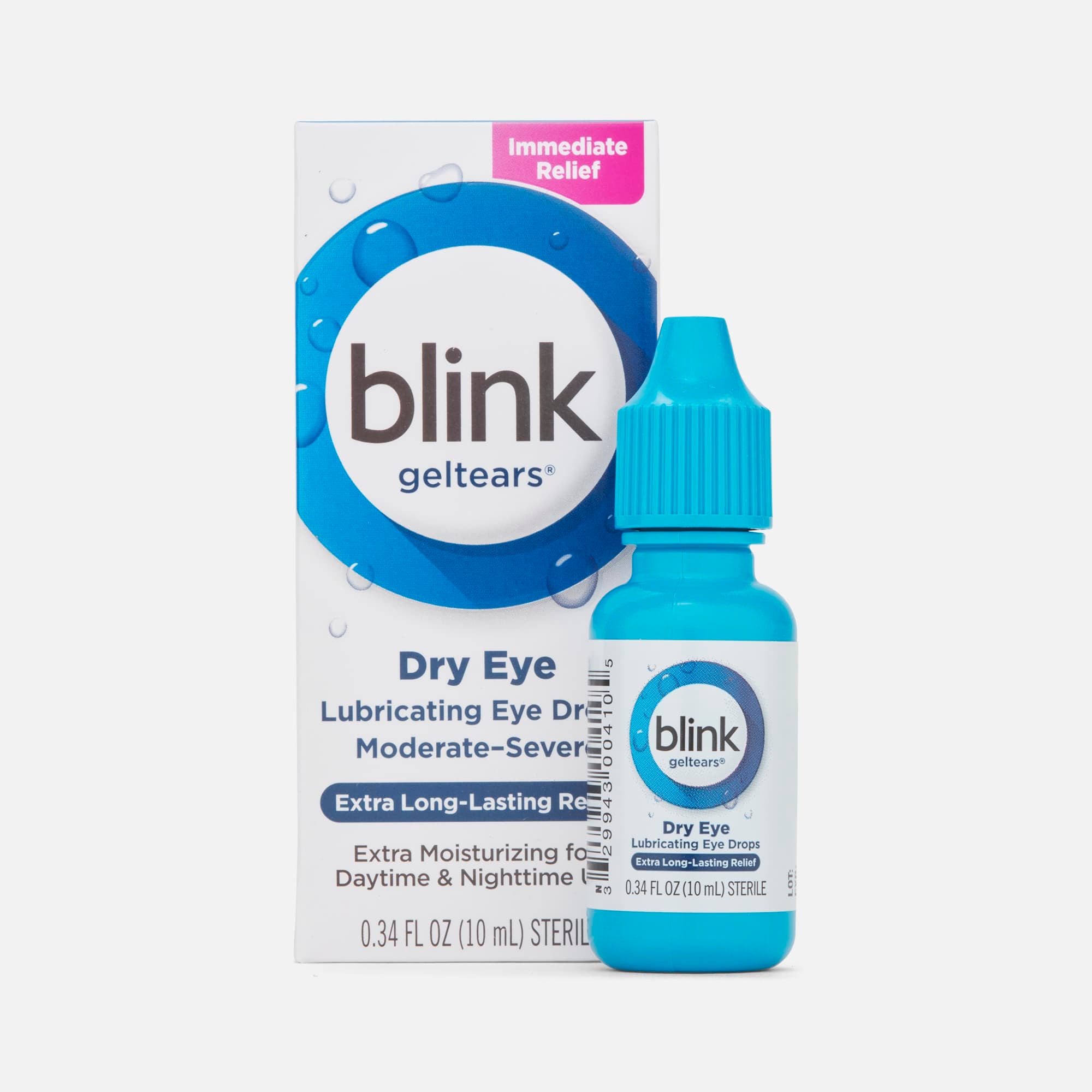 Bausch + Lomb Blink GelTears Lubricating Eye Drops, 0.34 fl oz., , large