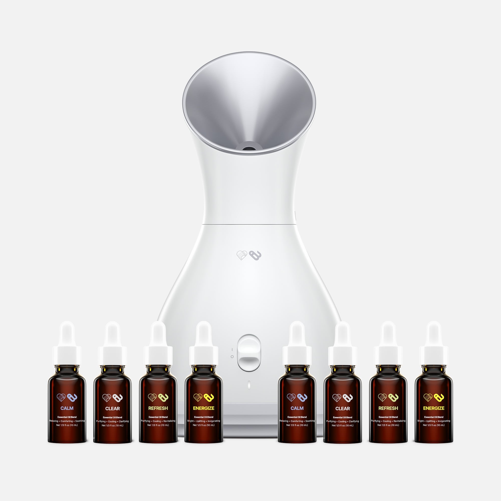 Plume Humidifier Vaporizer Bundle - Caring Mill™ by Aura Bundle, , large
