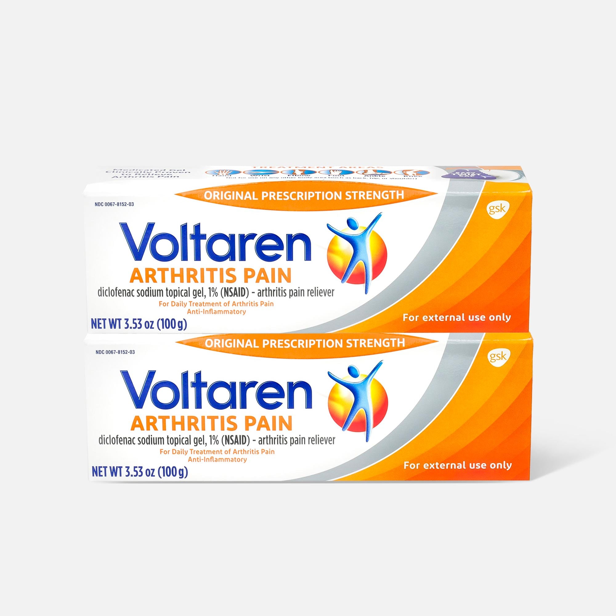 Voltaren Arthritis Pain Gel, 3.53 oz. (2-Pack), , large