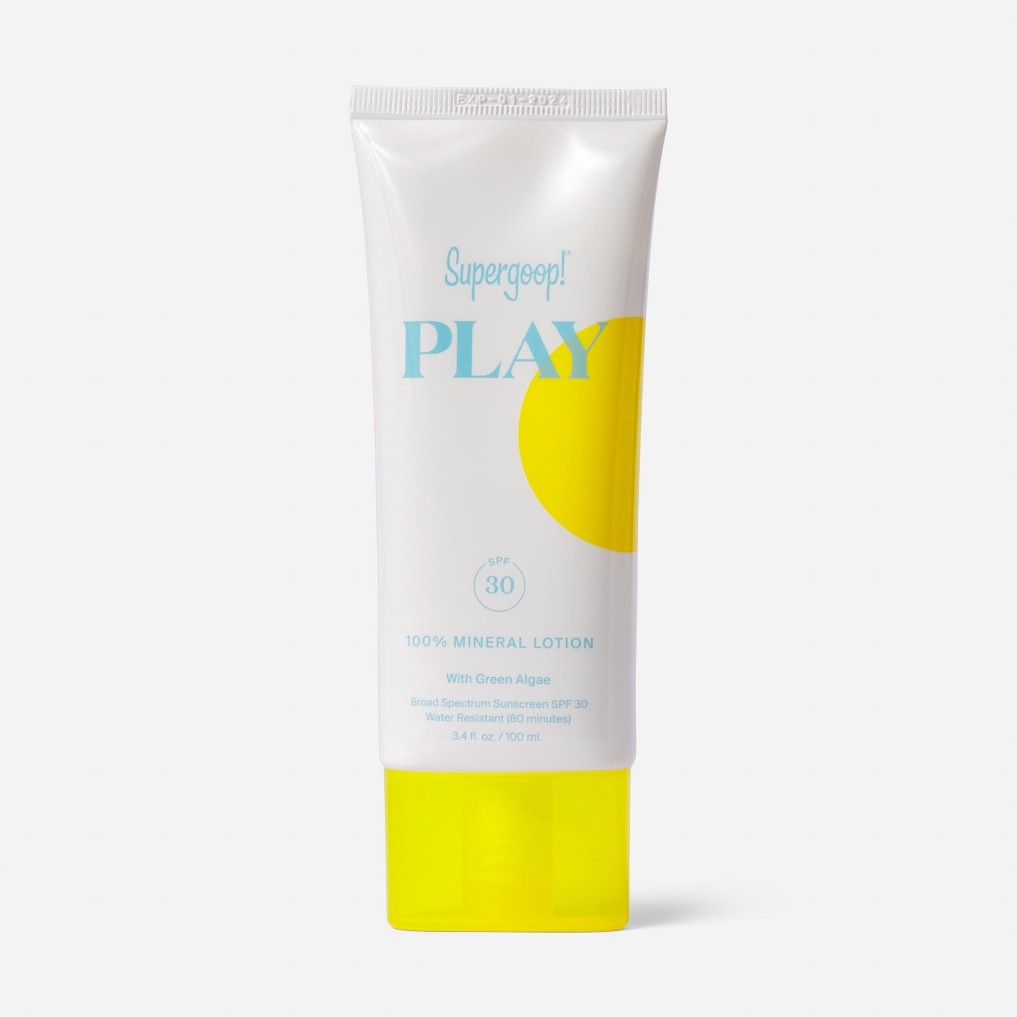 Supergoop! PLAY 100% Mineral Lotion with Green Algae, 3.4 oz., , large