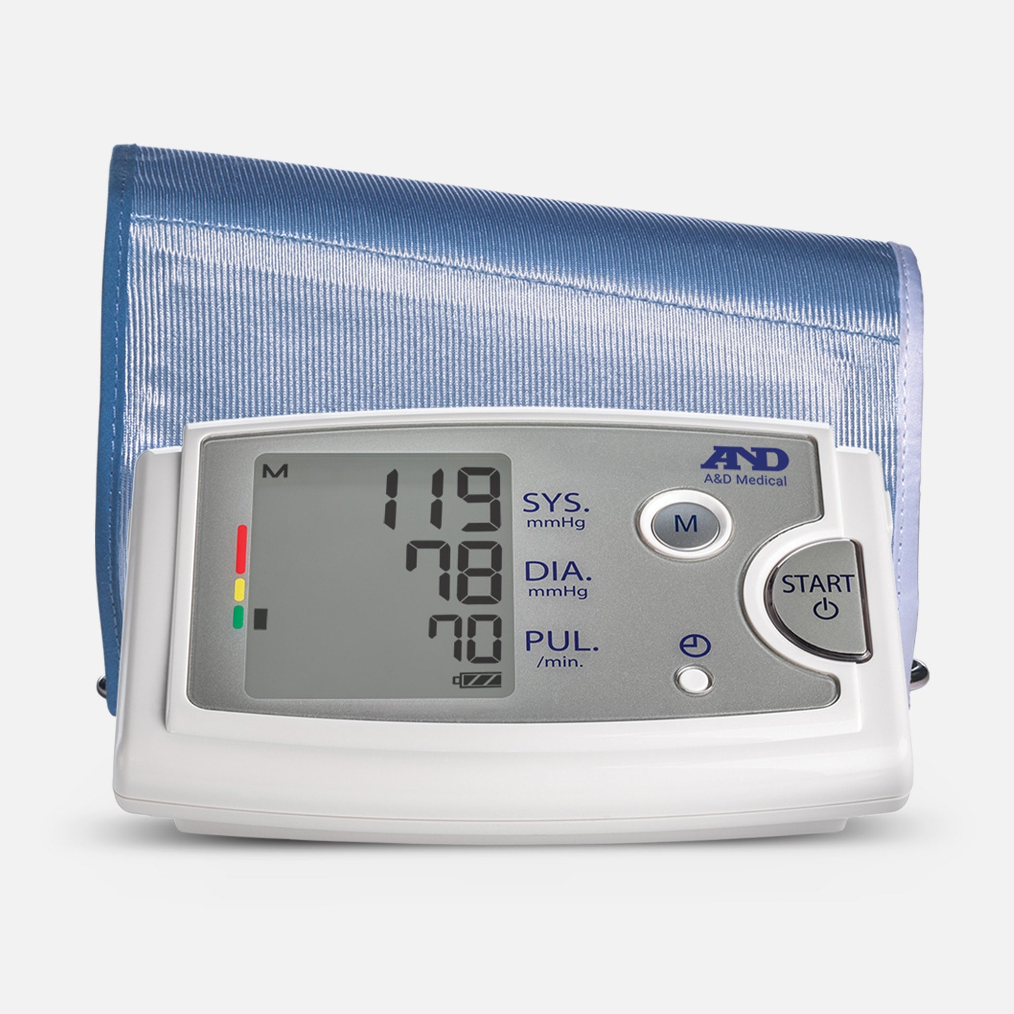 A&D Medical Blood Pressure Monitor with Extra-large Cuff and AC Adapter, , large